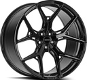 VOSSEN HF5 GLOSS BLACK 10.5x22 5/112 ET42 CB66.6