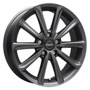 STATUSFÄLGAR VIRGO DARK MAT ANTHRACITE GREY 6x15 5/100 ET38 CB73.2