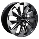 STATUSFÄLGAR ZENITH ANTHRACITE GREY FRONT POLISHED 8x20 5/112 ET45 CB57.1