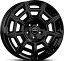 GMP PERVAN GLOSS BLACK 7.5x19 5/160 ET56 CB65.1